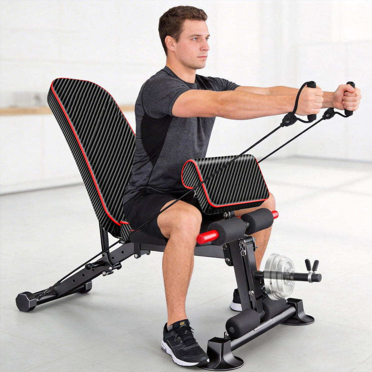 Adjustable Weight Bench for Home Strength Training