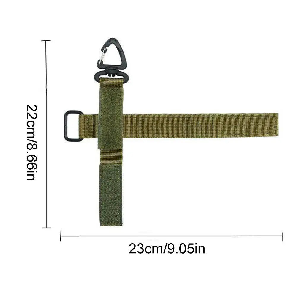 1Pcs Glove Holder For Duty Belt Glove Clips For Work Glove Strap Keeper Tacticals Gloves Climbing Rope Storage Buckle Nylon