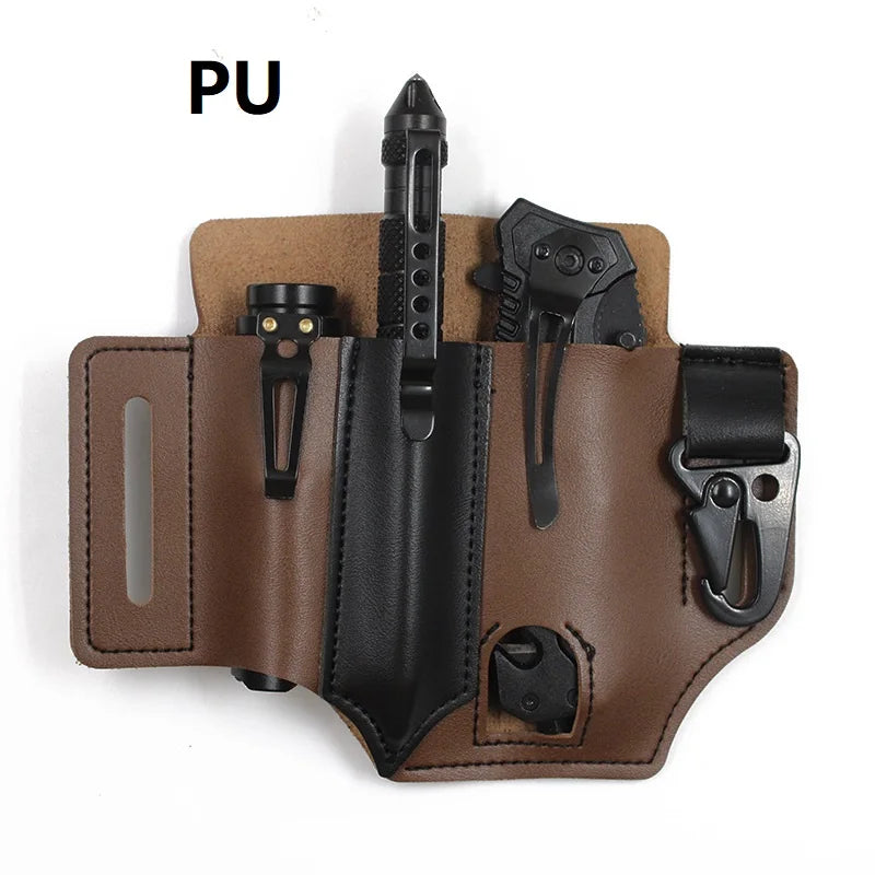 Outdoor Tool Belt Pouch for Camping and Fishing