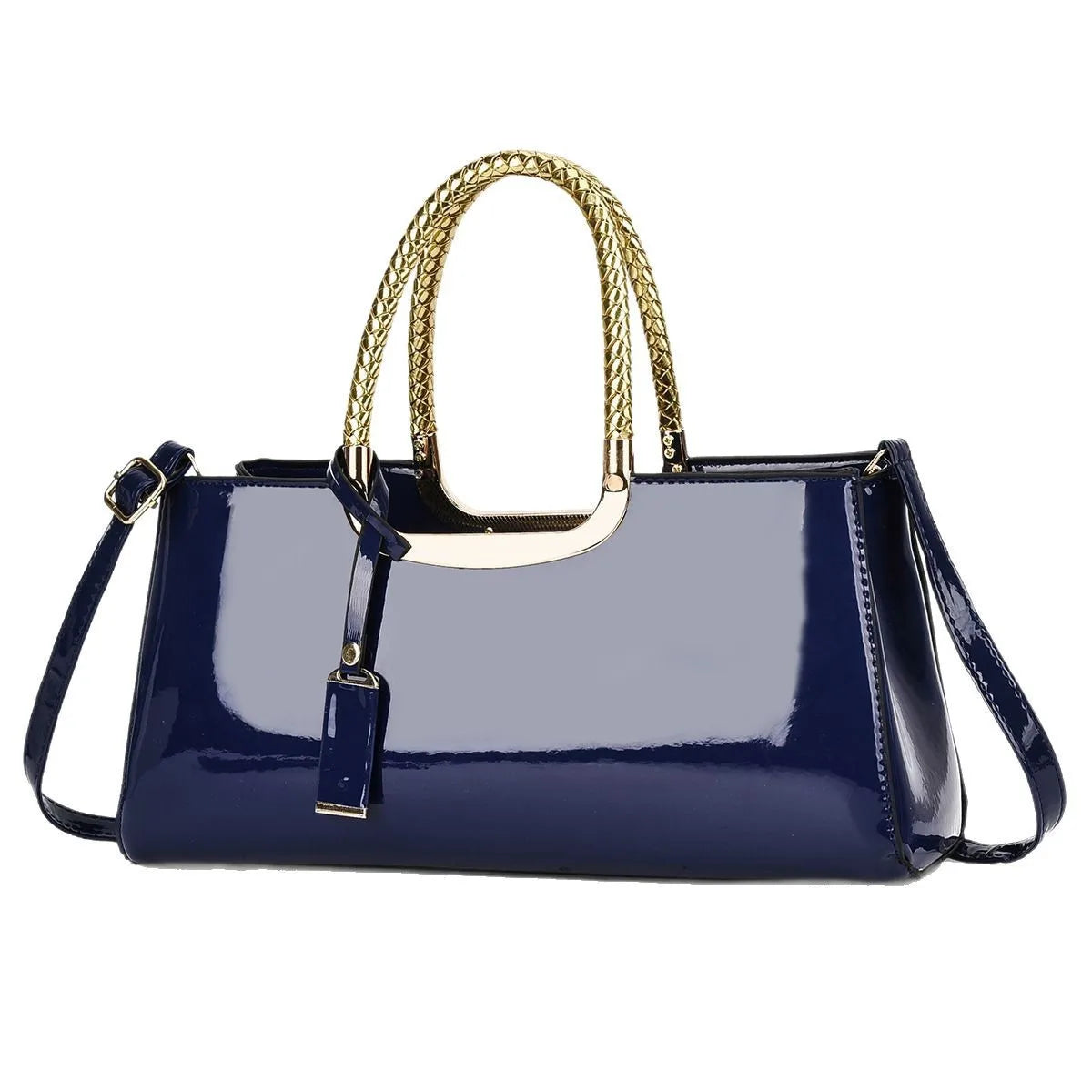 2026 NEW Women's Glossy PU Leather Shoulder Handbags Wedding Clutch Bridal Party Evening Bag Sac pour femme Женская сумка Bolsos