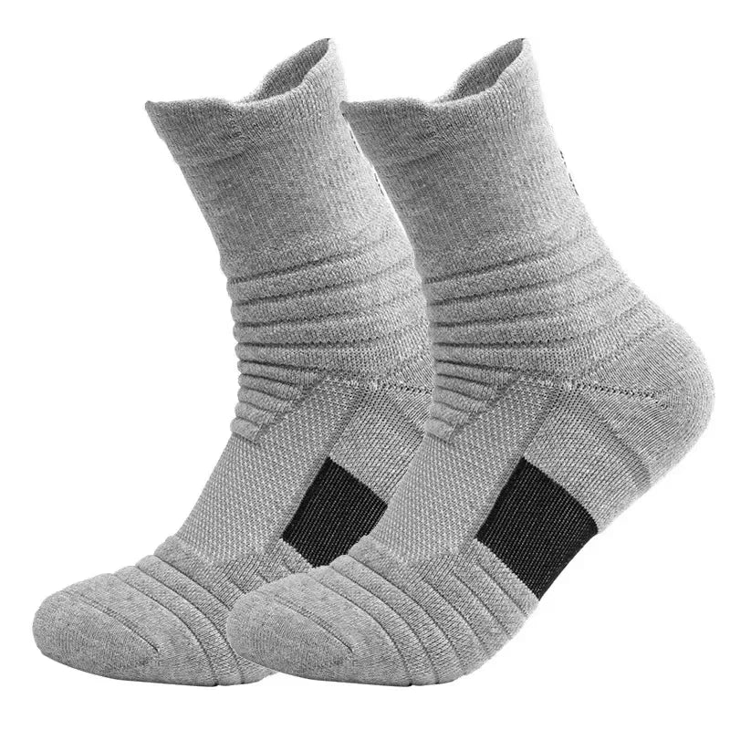 10 Paar atmungsaktive Sportsocken aus Baumwolle für Herren, Bambusfaser, für Herbst und Winter, schweißabsorbierend und geruchshemmend, Business-Socken