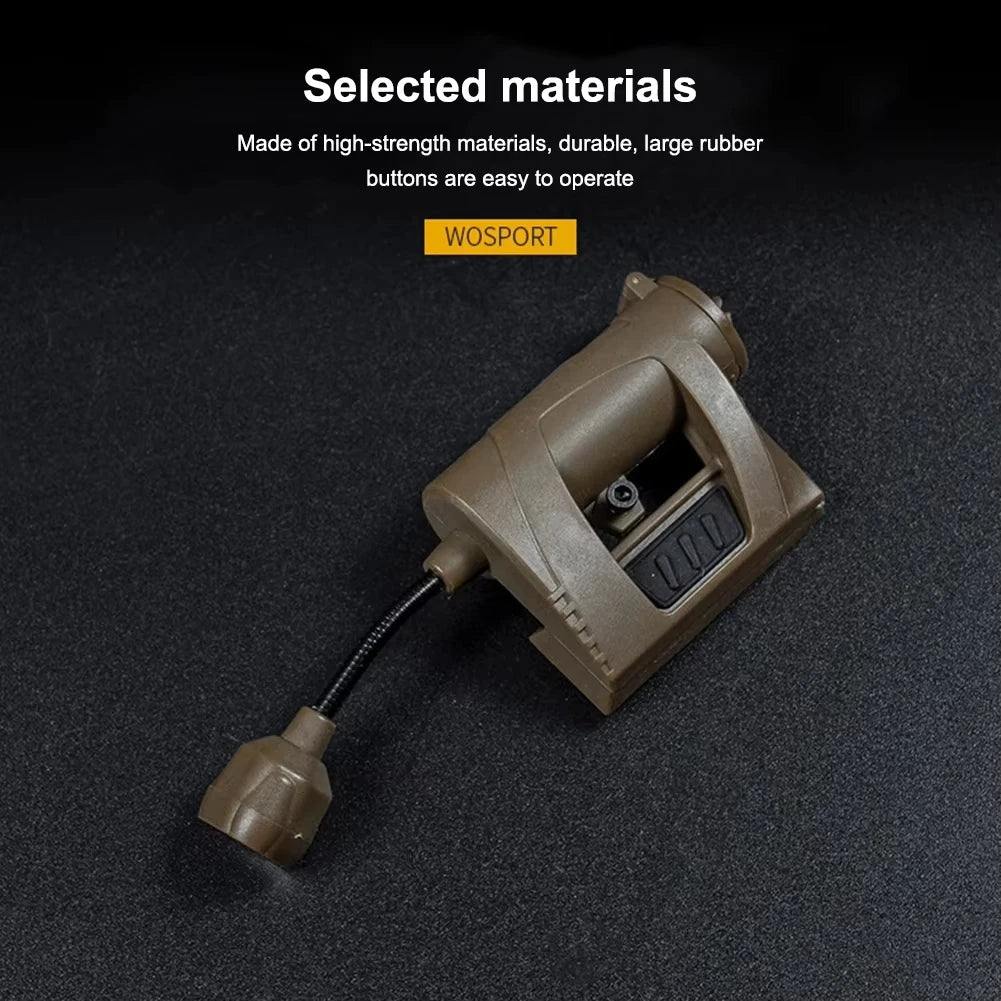 Tactical Four Mode Led Flashlight Mpls Charge Led Helmet Light Outdoor Night Lighting Military Laser Hunting And Fishing Light