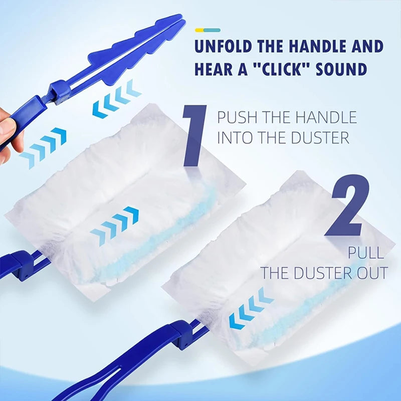 Disposable Duster Refills Compatible with Swiffer Duster