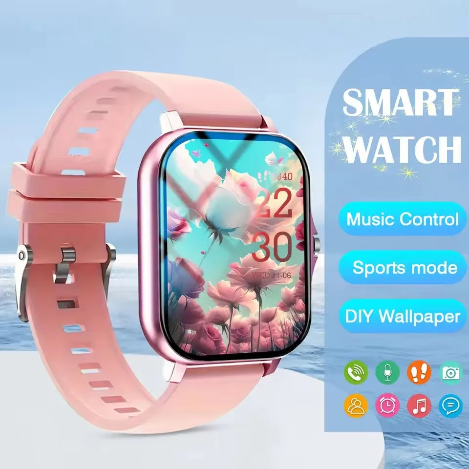 2026 New Bluetooth Call Smart Watch Information Push Men Women Health Monitoring Watch Pedometer Smartwatch For Android IOS HT30