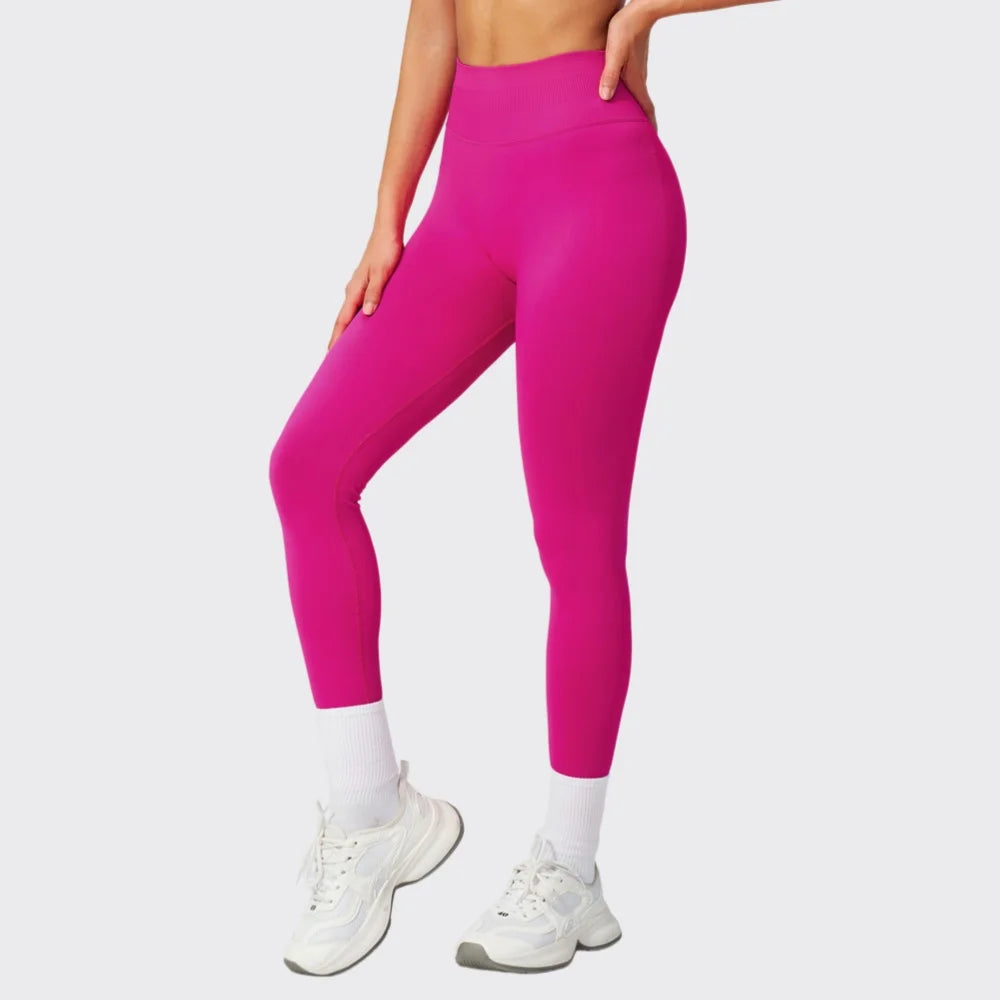 Leggings yoga donna a vita alta
