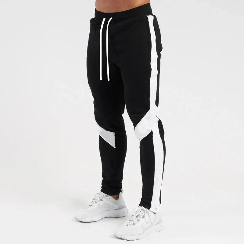 Pantaloni jogger uomo lunghi in poliestere