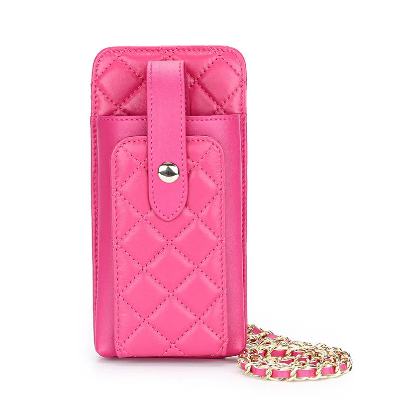 2023 Luxury Brand Handbag Lady Caviar Bag Designer Purse Women Top Quality Sheepskin Crossbody Bag Shoulder Bags Cellphone Pouch