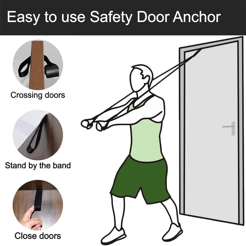 Door Anchor for Resistance Bands and Home Workout Cables