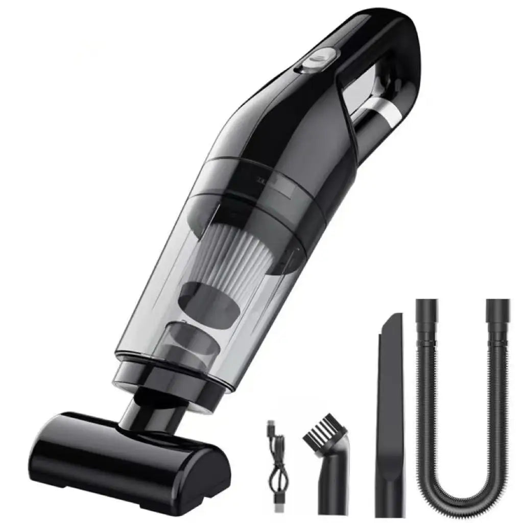 Aspirateur à main rechargeable pour la maison, aspirateur portable pour voiture et maison, sans fil, 10 000 Pa, pour poils d’animaux et poussière