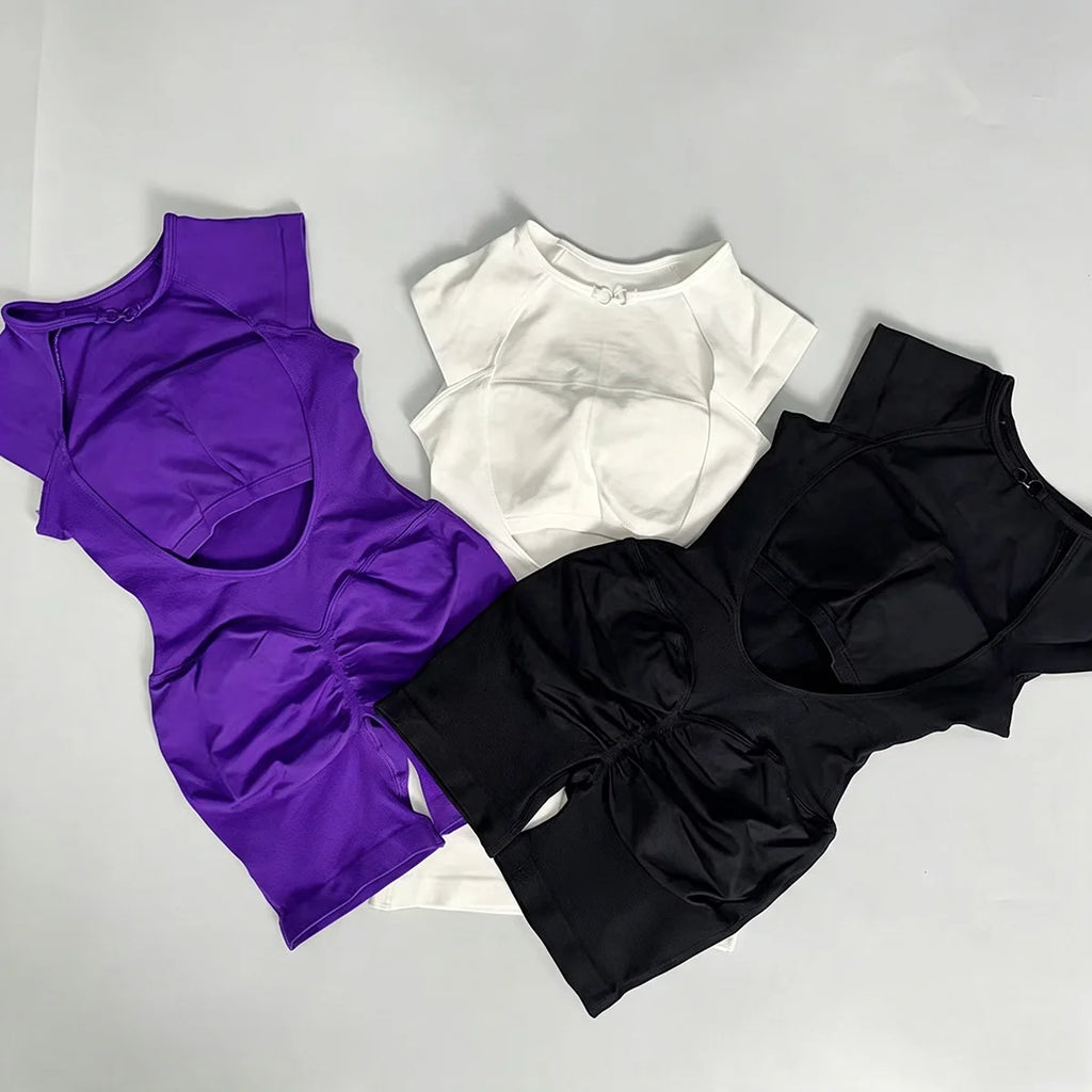 Women’s Sleeveless Yoga and Training Jumpsuit