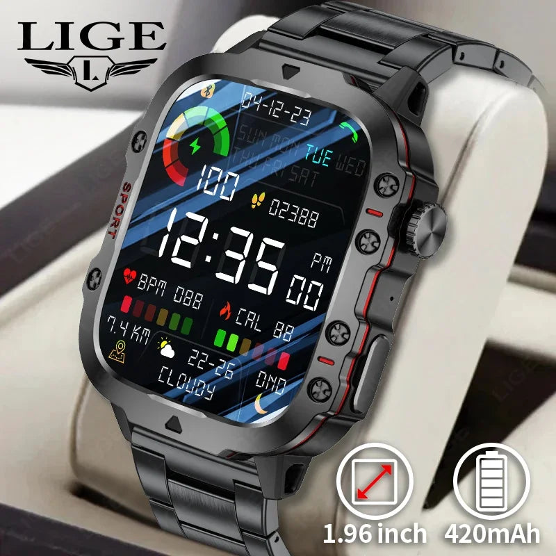 LIGE BW0667 smartwatch con chiamate Bluetooth