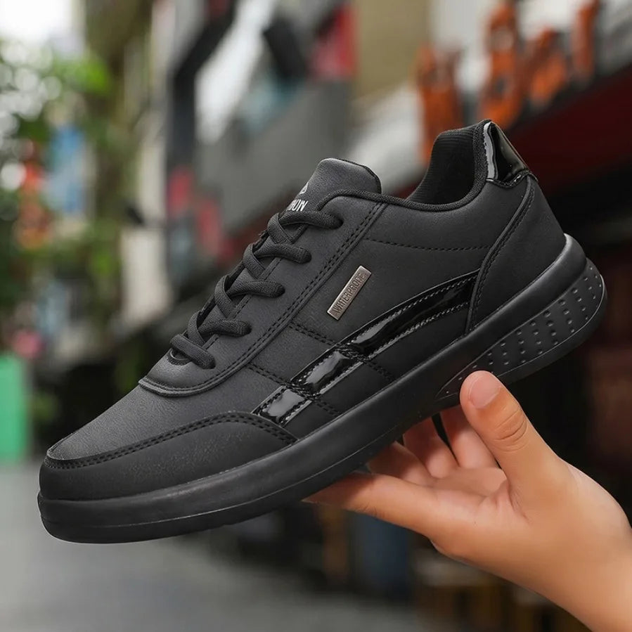 Men's Shoes Spring Autumn Waterproof Walking Sneakers Leisure Male Leather Sports Shoes Non-Slip Footwear Tennis for Men