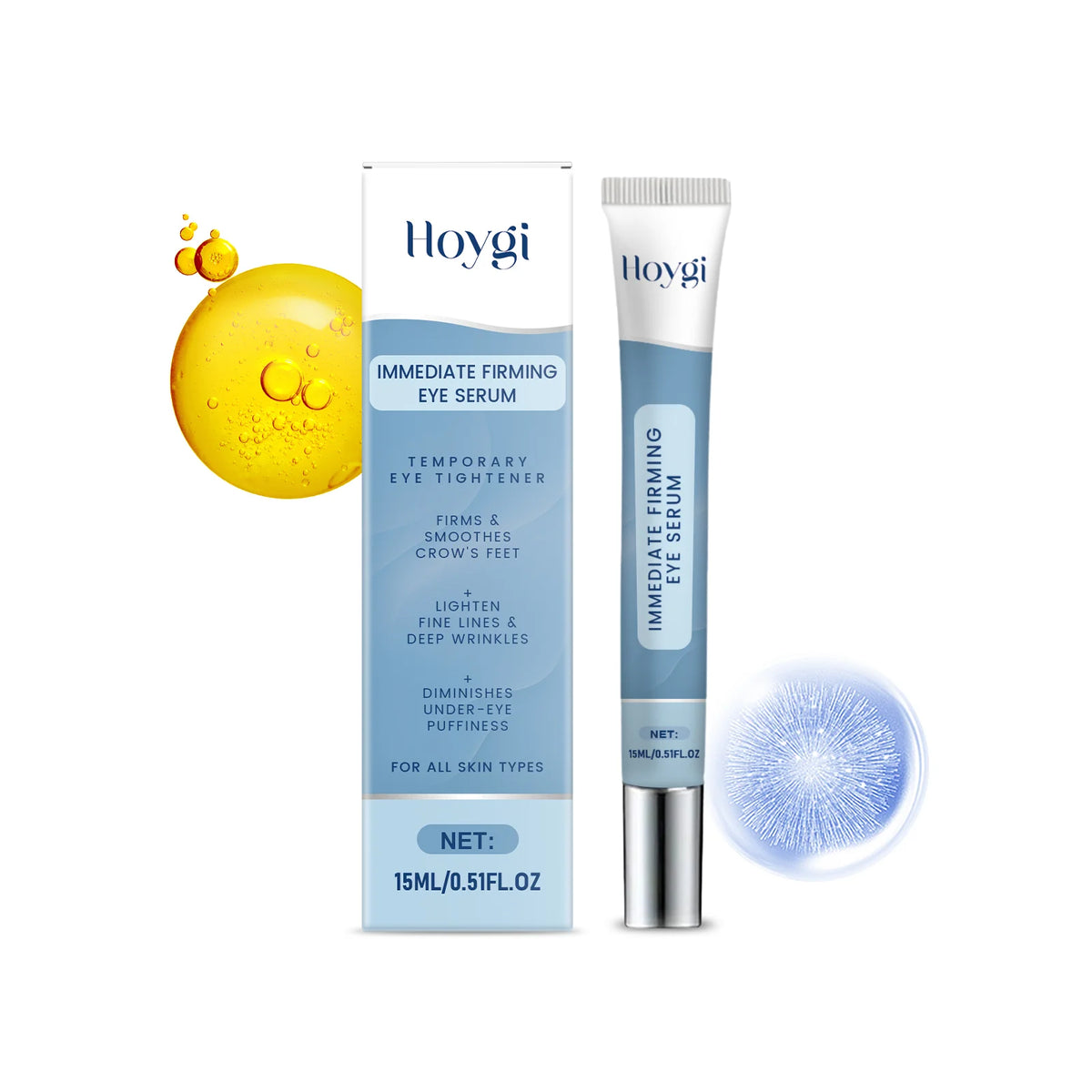 Crema contorno occhi Hoygi 5-in-1, formato 15 ml