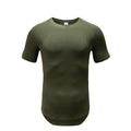 T-shirt uomo in cotone a tinta unita