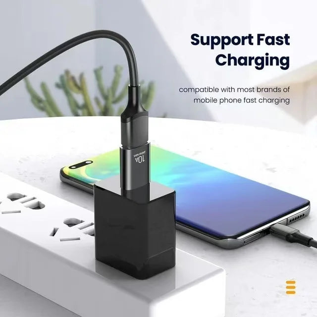 10A OTG USB 3.0 To Type C Adapter USB Female To Type c Male Fast Charging adapter OTG USB C For Xiaomi Samsung Laptop PC