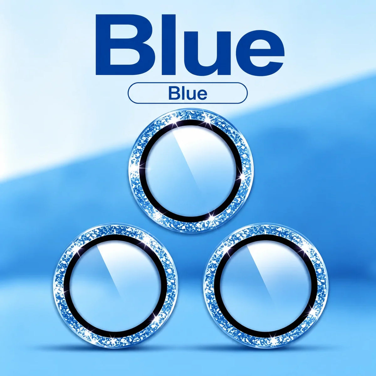 2-3Pcs Original Official Glitter Camera Len Protector For IPhone 18 17 16 15 Pro Max Duo Tempered Glass Metal Ring Covers