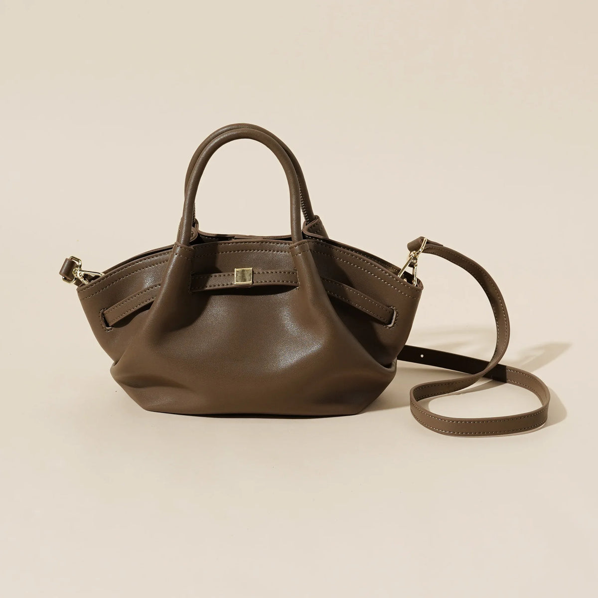 Genuine Leather Dumpling Bag 2026 New Large Capacity Shoulder Bag High Quality Handbag Luxury Women's Bag