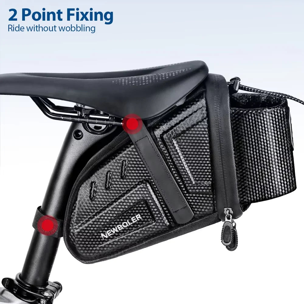 NUEVO Bolsa impermeable para sillín de bicicleta, alforja para bicicleta de montaña y de carretera, bolsa para botella de agua, bolsa portaherramientas, accesorios MTB