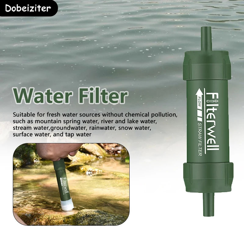 Outdoor Water-Filter Straw