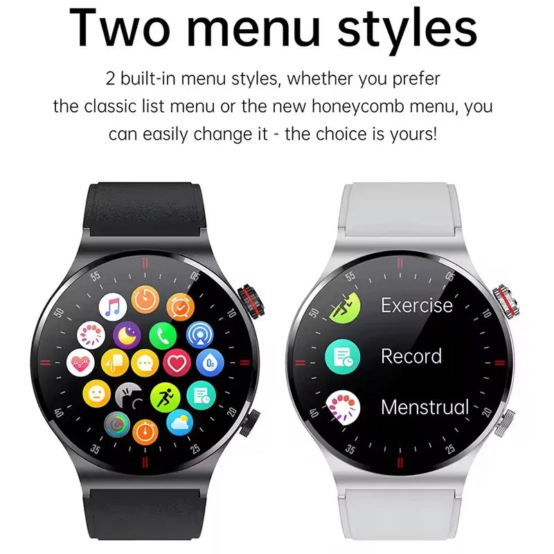 NFC Bluetooth Call Smart Watch Men Full Screen GPS Sports Bracelet Waterproof ECG Health Monitor SmartWatch for IOS Android H10