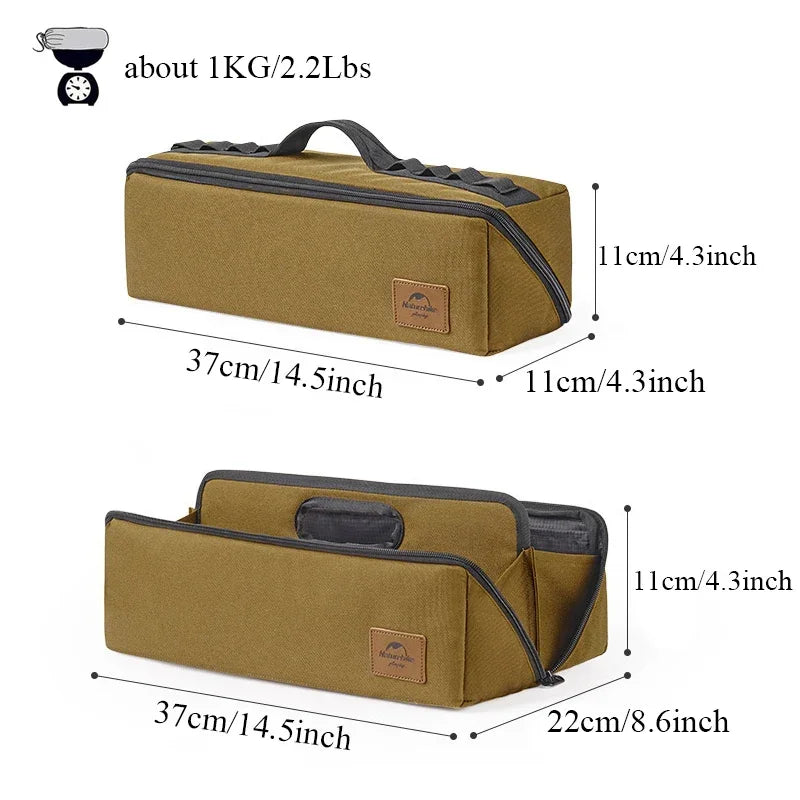 Naturehike Camping Tools Storage Bag Folding Waterproof Survival Organizer Bag Portable Outdoor Travel Work Accessoires Tool Box