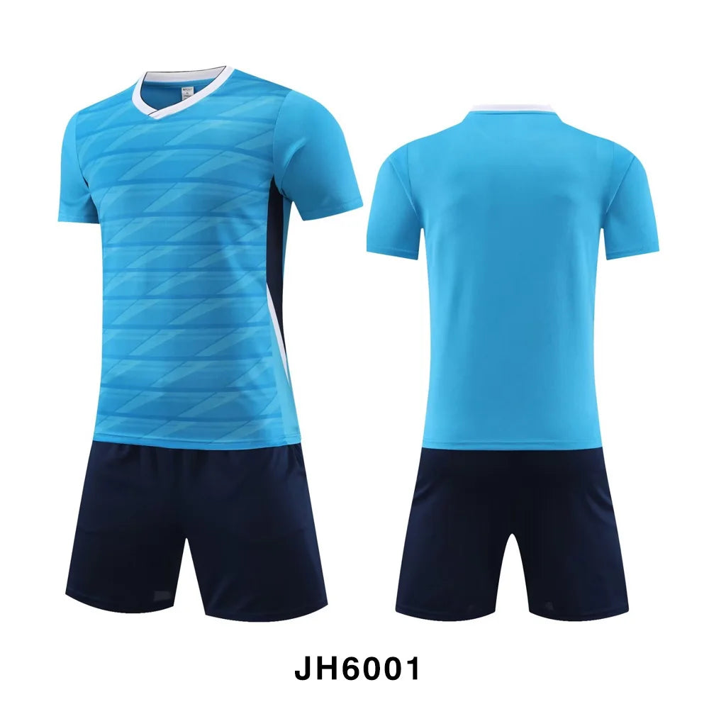 Adult Football Jersey Uniform Soccer Customize Men Kit Sports Clothes Women Futsal Sportswear Training Tracksuit Suit Clothing