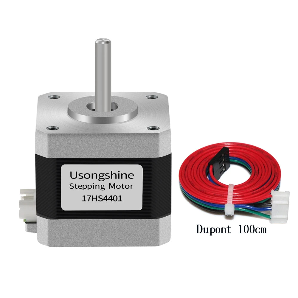 Usongshine Nema17 Stepper Motor 17HS4401S 42BYGH 1.5A 42N.cm 42 Motor With Line for 3D Printer CNC Laser Engraving Machine