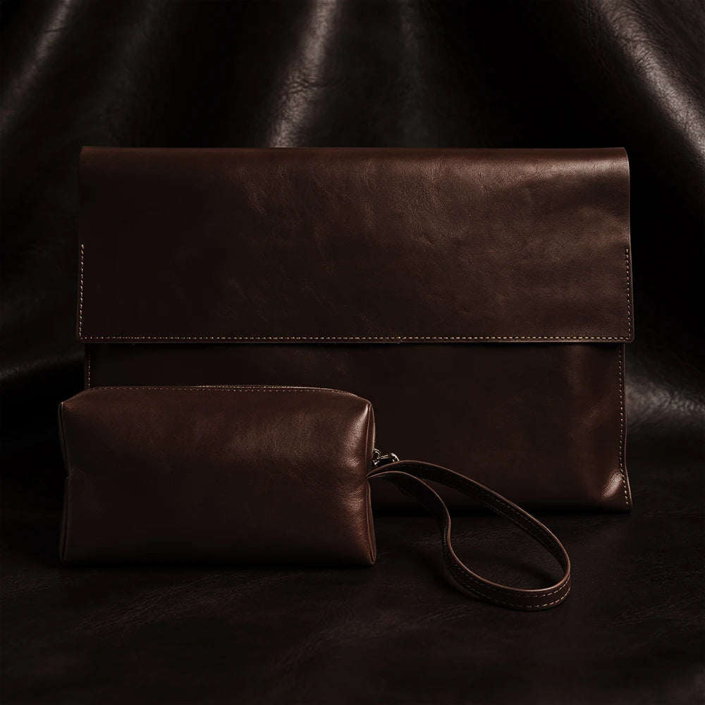Leather Laptop Sleeve for MacBook Air and Pro