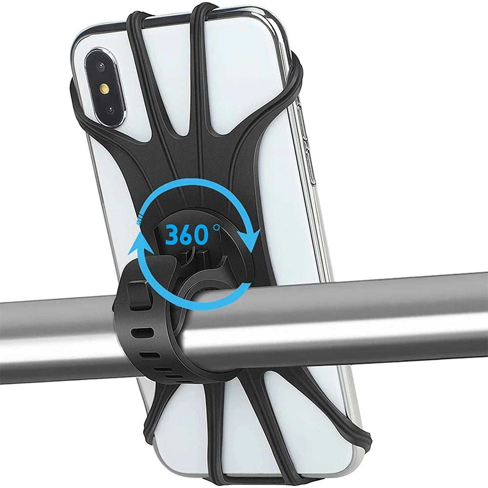 Soporte para teléfono móvil para bicicleta y motocicleta, apto para varios modelos de teléfono