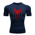 Sportliches Herren-T-Shirt mit Spinnenprint