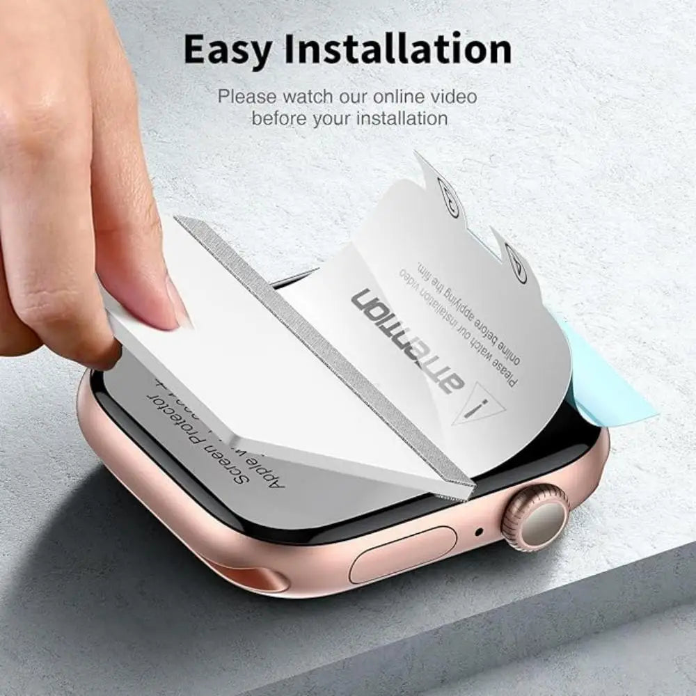 5PCS Hydrogel Film for Apple Watch Ultra 4 3 2 49mm 7 8 9 41 45 S10 12 11 42 46 Screen Protector For Apple Watch 6 SE 40 44 38