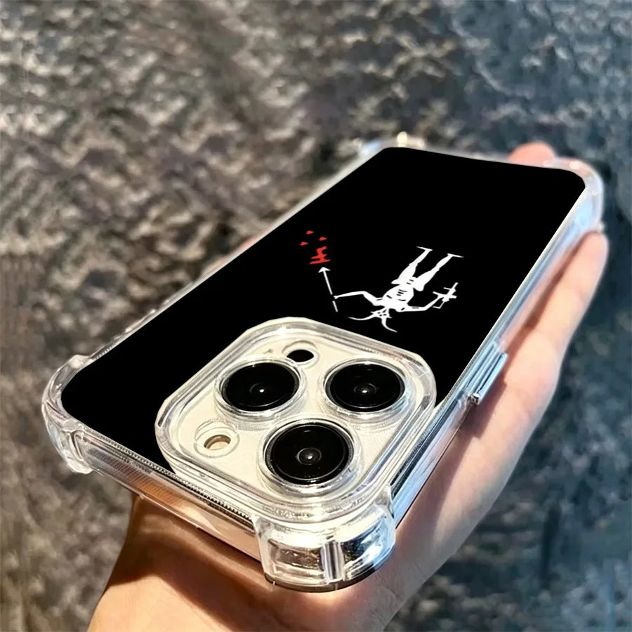 Forward Observations Group Phone Case For Apple iPhone 18 17 Pro Max 17E 16E Air 16 Pro 15 14 Plus 13 12 Mini TPU Transparent Pa