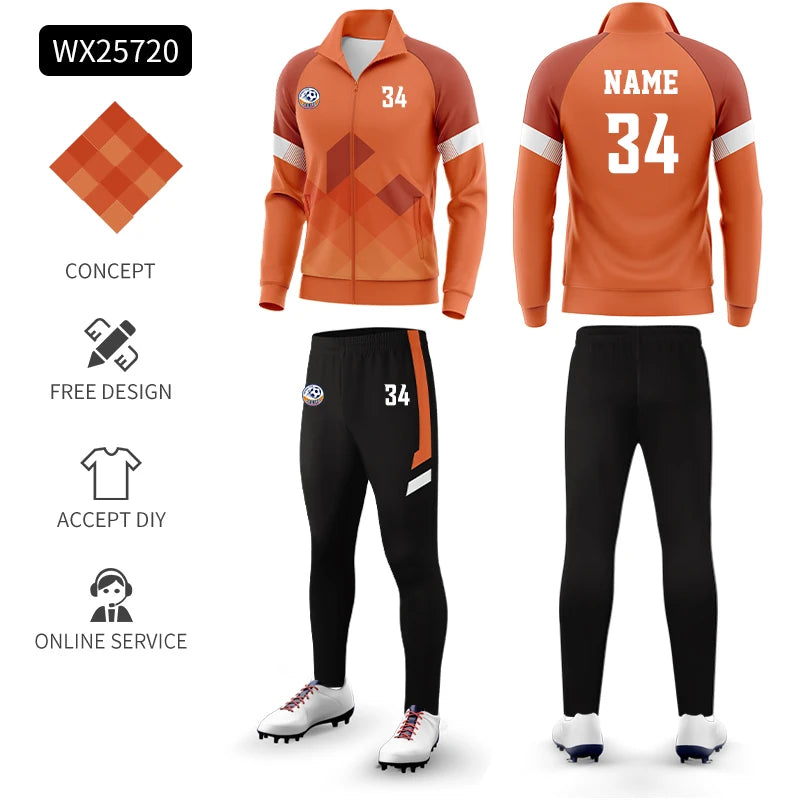 Fußball-Trainingsanzug für Herren