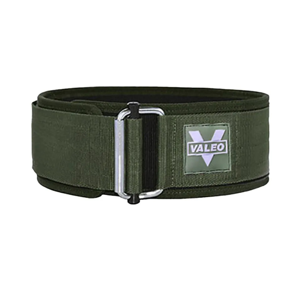 Adjustable Weightlifting Belt with Metal Buckle