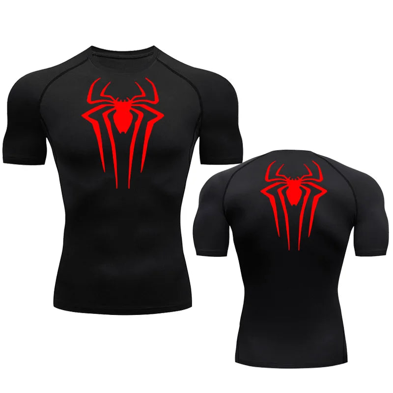 Maglia aderente uomo per lo sport