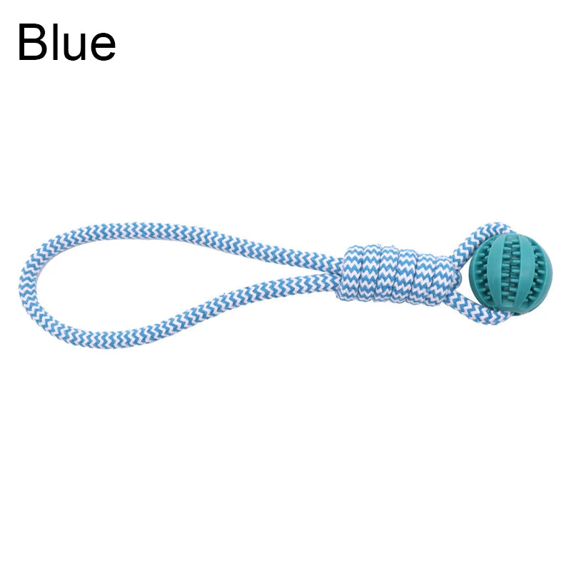 Hundespielzeug, robuster Ball aus Baumwollseil zum Futterausgeben und Halten, interaktives Puzzle-Spielzeug zur Zahnpflege und zum Training