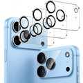 3PCS Back Camera Lens Film for Apple iPhone 18 Pro Max Camera Protectors Transparent Tempered Glass Lens Cover
