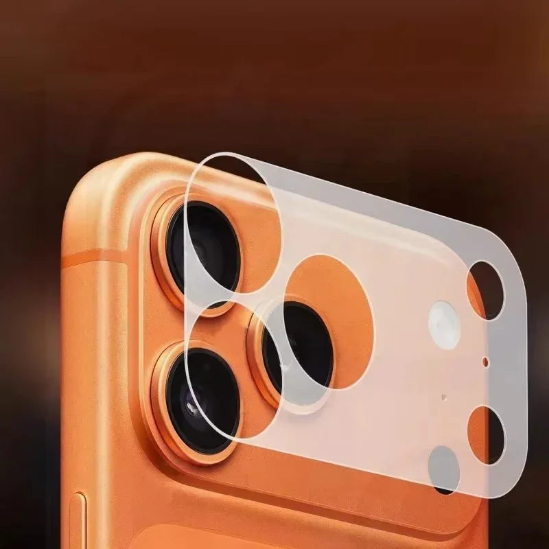 5pcs HD Transparent Matte Camera Protector for IPhone 18 17 Pro Max 18 17 Pro Full Cover Clear Backplate Lens Film Cap