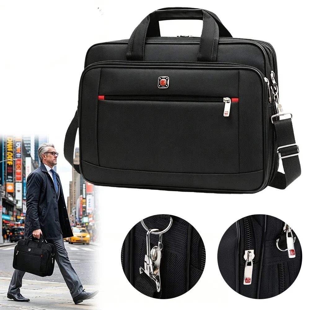 Men’s Oxford Laptop Messenger Bag