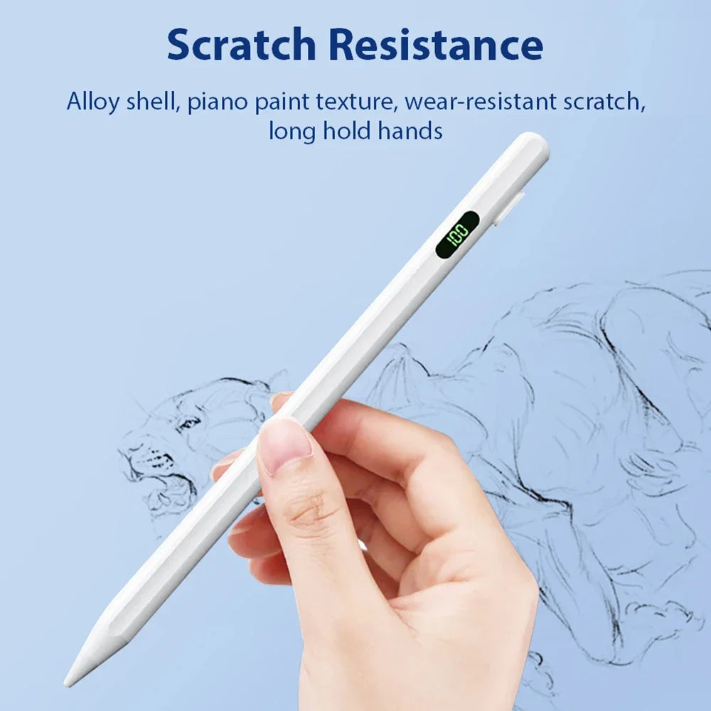For Apple Pencil For Ipad A16 2025 10th Generation Stylus Pen Pro 13 M5 12.9 Air 11 M4 M3 5 4 3 Mini 7 6 A17 8th 9th Touch Pens