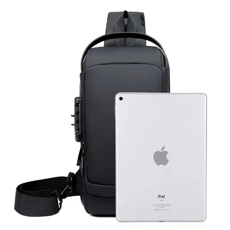 Multi-Compartment Crossbody Sling Bag