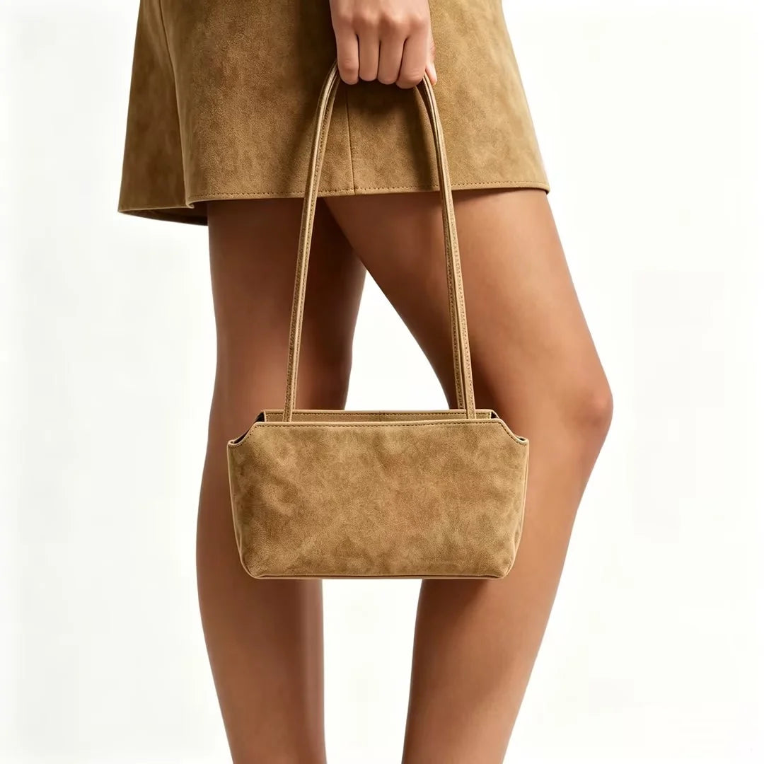 Genuine Leather Woman Handbag Luxury Designer Shoulder Bag Female Fashion Versatile Small Totes Soft Cowhide Underarm Women Bags