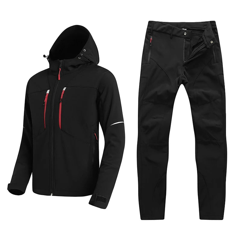 Completo invernale uomo con giacca e pantaloni