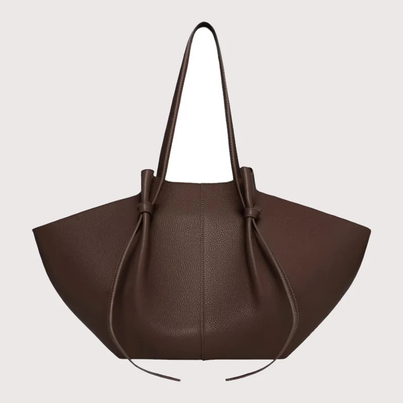 Large Capacity Tote Wings Bags For Women Luxury Designer Handbags And Purses 2025 New In Fashion PU Leather Underarm Shoulder