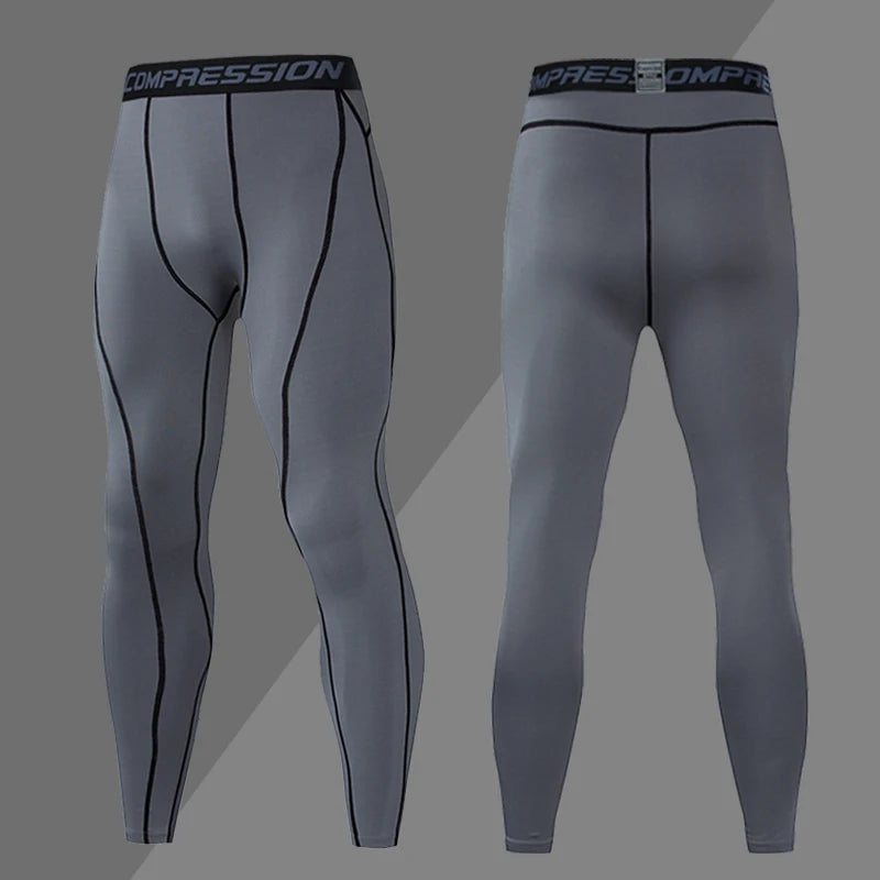 Men’s Running Tights and Compression Sports Pants