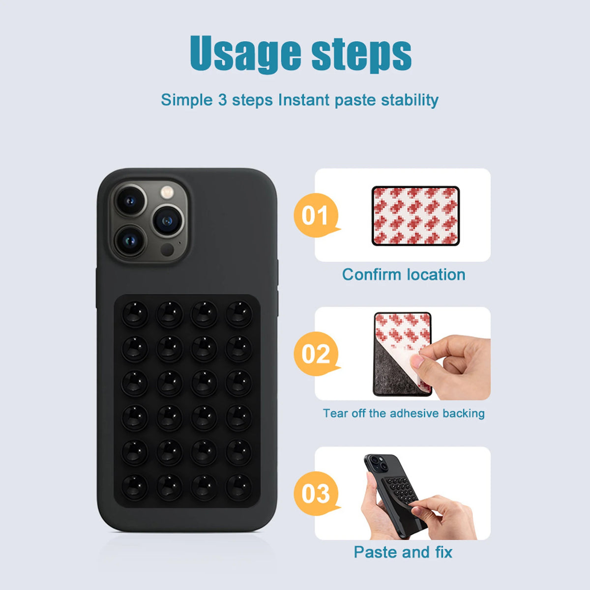 Luxury 2IN1 Silicone Suction Cup Bracket Phone Case For iPhone 18 16 15 14 13 12 11 17 Pro Max Plus Shockproof Phone Accessory
