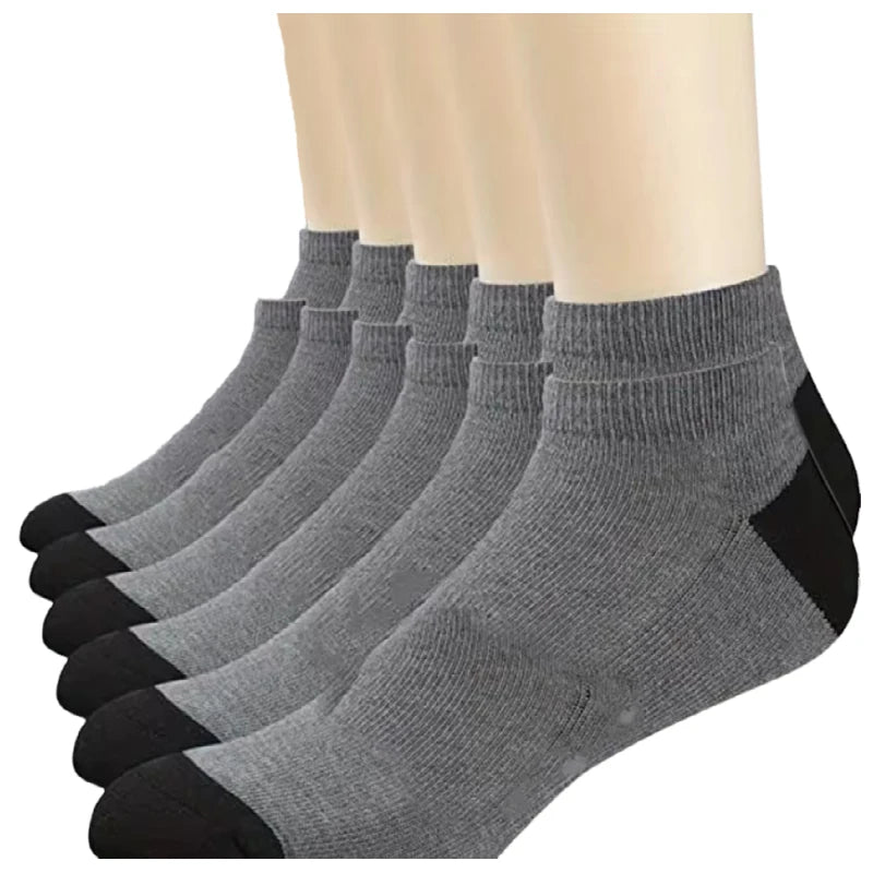10 Paar atmungsaktive Sportsocken aus Baumwolle für Herren, Bambusfaser, für Herbst und Winter, schweißabsorbierend und geruchshemmend, Business-Socken