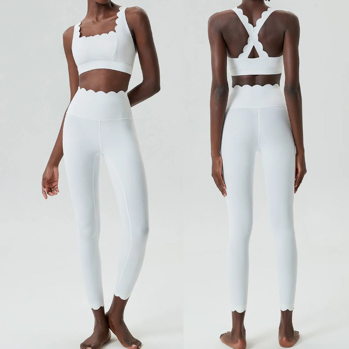 Ensemble yoga femme, 2 pièces