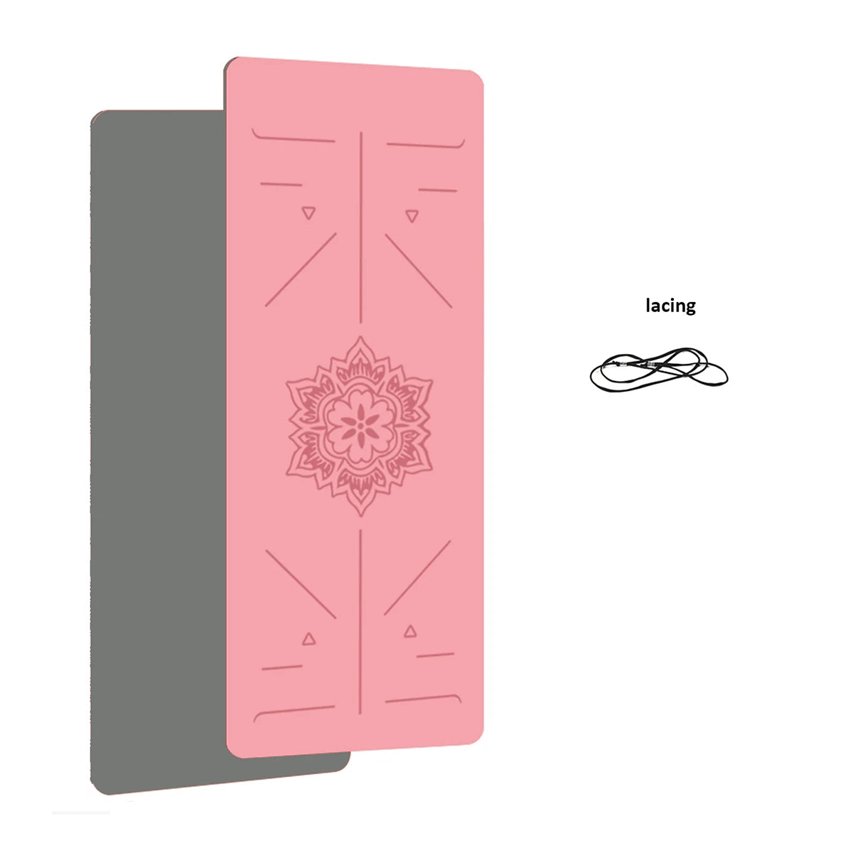 6 mm TPE Yoga Mat, 180 × 57 cm for Yoga and Pilates
