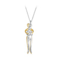 Collana con pendente a tema amore
